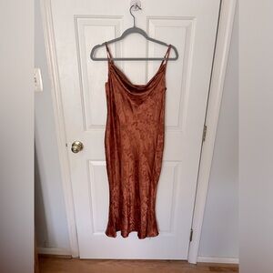 Copper dress